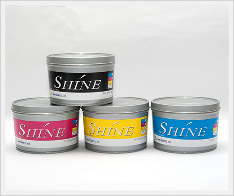 Shine Process Colors Ink  Made in Korea